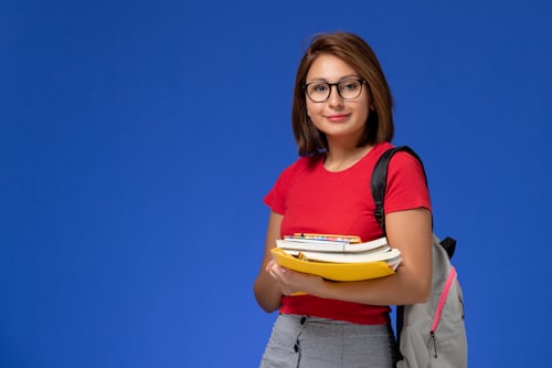 Student using Learnkin